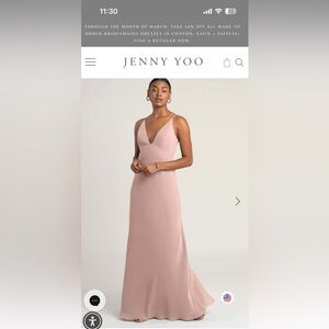 Jenny Yoo agave Maxi Dress